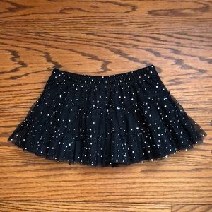 Target Black & Silver Twirly Skirt - 4/5